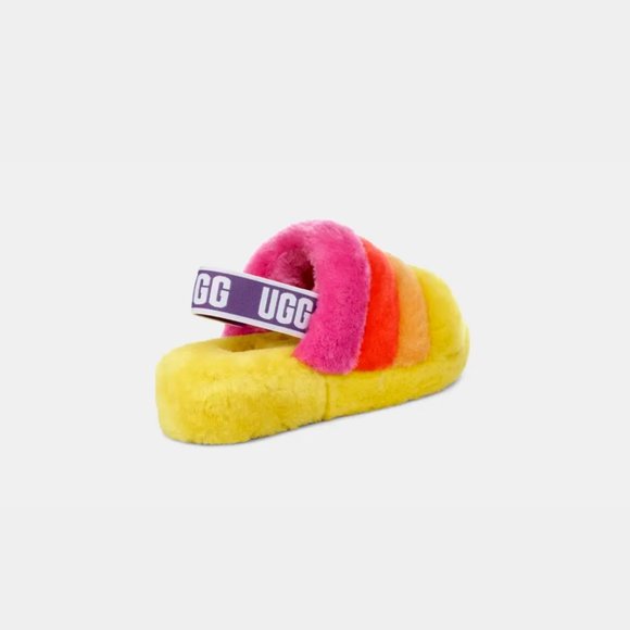 UGG Pride Fluff Yeah Slide Women and Men - Picture 8 of 11